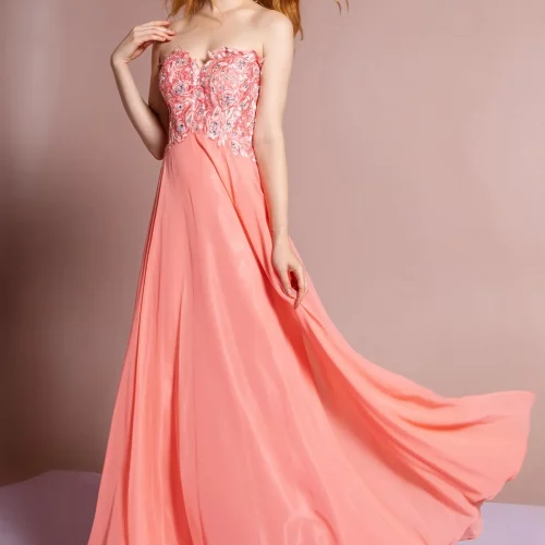 gl2049-coral-1-floor-length-prom-pageant-bridesmaids-gala-red-carpet-lace-jewel-open-back-zipper-strapless-sweetheart-a-line