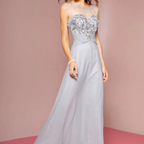 gl2085-silver-1-floor-length-prom-pageant-mother-of-bride-gala-red-carpet-chiffon-beads-sequin-covered-back-zipper-sleeveless-illusion-sweetheart-a-line