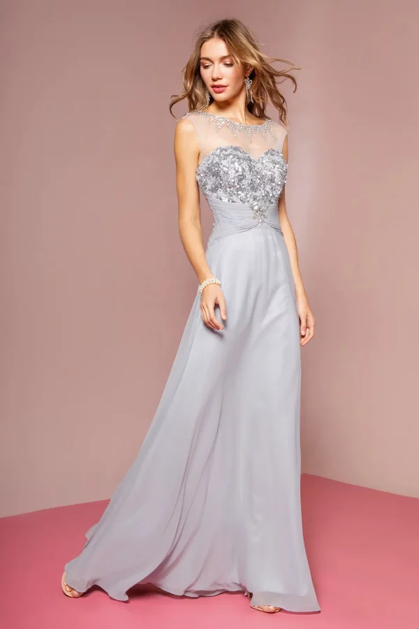 gl2085-silver-1-floor-length-prom-pageant-mother-of-bride-gala-red-carpet-chiffon-beads-sequin-covered-back-zipper-sleeveless-illusion-sweetheart-a-line