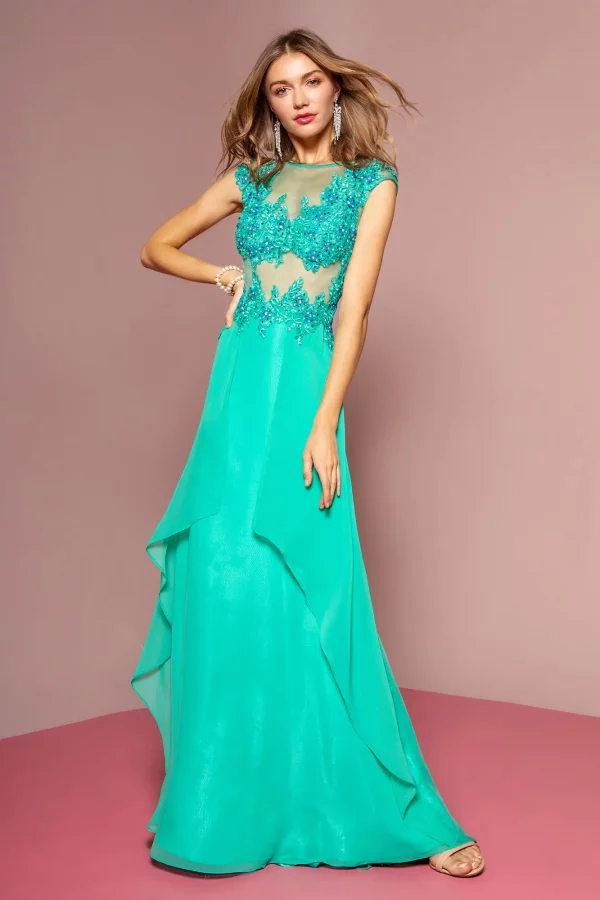 gl2108-light-green-1-floor-length-prom-pageant-gala-red-carpet-lace-beads-sheer-back-zipper-cap-sleeve-crew-neck-a-line-floral