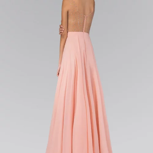 gl2116-peach-2-floor-length-prom-pageant-gala-red-carpet-chiffon-beads-jewel-open-back-zipper-sleeveless-v-neck-a-line