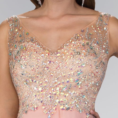 gl2116-peach-3-floor-length-prom-pageant-gala-red-carpet-chiffon-beads-jewel-open-back-zipper-sleeveless-v-neck-a-line
