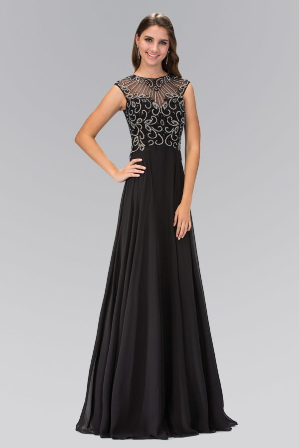 gl2120-black-1-floor-length-prom-pageant-mother-of-bride-gala-red-carpet-chiffon-beads-jewel-sheer-back-zipper-sleeveless-illusion-sweetheart-a-line