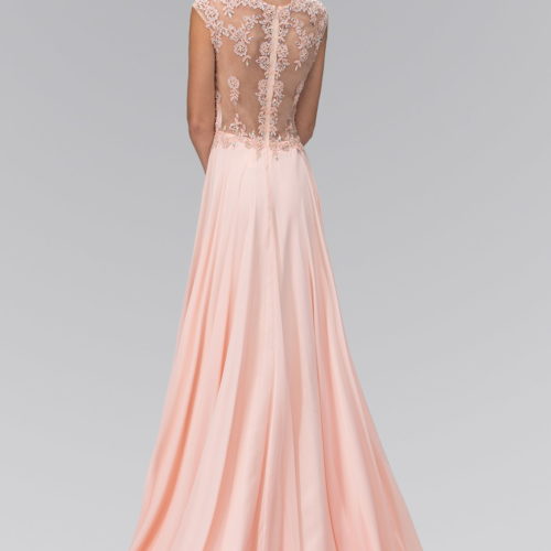 gl2136-peach-2-floor-length-prom-pageant-mother-of-bride-gala-red-carpet-lace-sheer-back-zipper-cap-sleeve-crew-neck-a-line-ruched