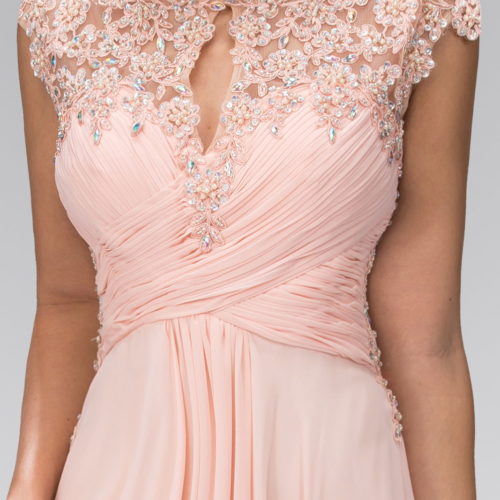 gl2136-peach-3-floor-length-prom-pageant-mother-of-bride-gala-red-carpet-lace-sheer-back-zipper-cap-sleeve-crew-neck-a-line-ruched