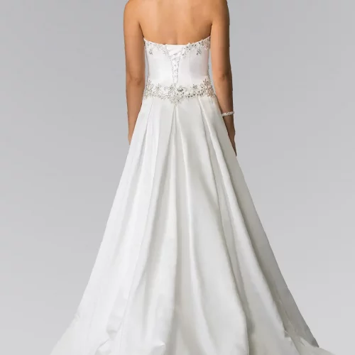 gl2201-ivory-3-tail-wedding-gowns-satin-beads-jewel-open-back-corset-strapless-straight-across-a-line