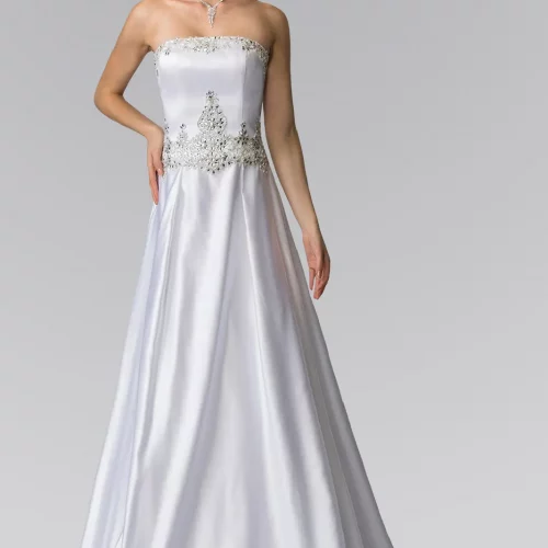 gl2201-white-1-tail-wedding-gowns-satin-beads-jewel-open-back-corset-strapless-straight-across-a-line