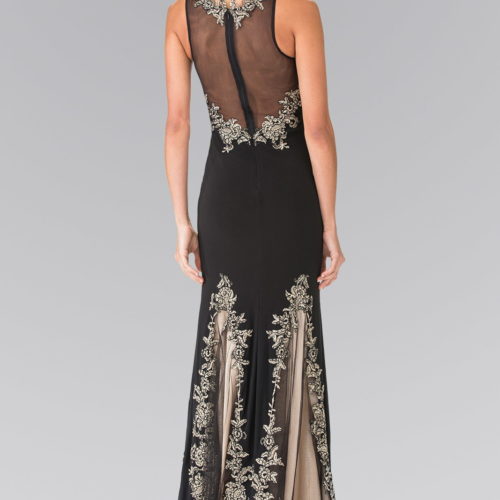 gl2204-black-2-floor-length-prom-pageant-mother-of-bride-gala-red-carpet-rome-jersey-embroidery-jewel-sheer-back-zipper-sleeveless-high-neck-mermaid-trumpet