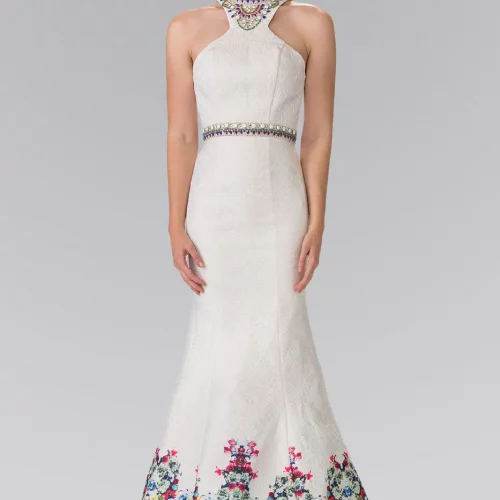 gl2218-ivory-1-floor-length-prom-pageant-gala-red-carpet-jacquard-beads-jewel-open-back-zipper-sleeveless-high-neck-mermaid-trumpet-floral