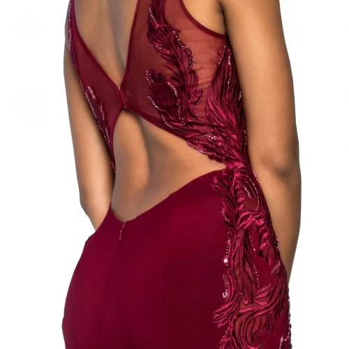 gl2222-burgundy-4-long-prom-pageant-mother-of-bride-gala-red-carpet-jersey-embroidery-sequin-sheer-back-cut-out-back-sleeveless-boat-neck-mermaid-trumpet