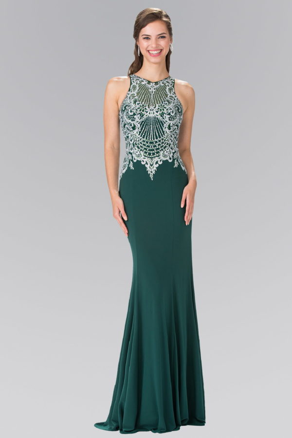gl2232-green-1-floor-length-prom-pageant-mother-of-bride-gala-red-carpet-jersey-beads-embroidery-sheer-back-zipper-sleeveless-high-neck-mermaid-trumpet