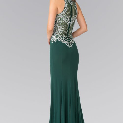 gl2232-green-2-floor-length-prom-pageant-mother-of-bride-gala-red-carpet-jersey-beads-embroidery-sheer-back-zipper-sleeveless-high-neck-mermaid-trumpet