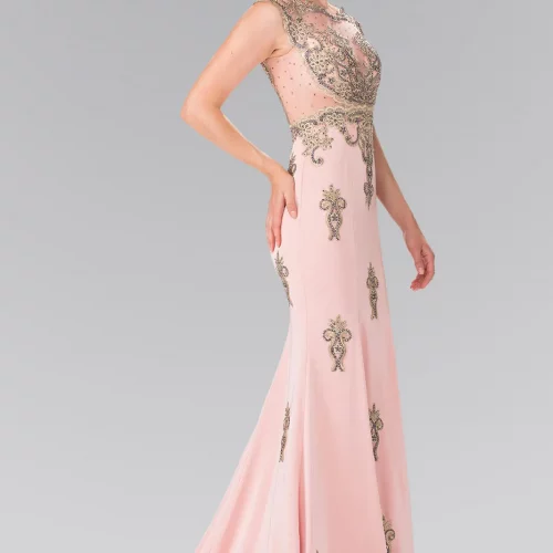 gl2233-dusty-rose-2-tail-prom-pageant-mother-of-bride-gala-red-carpet-jersey-beads-embroidery-sheer-back-zipper-sleeveless-high-neck-mermaid-trumpet
