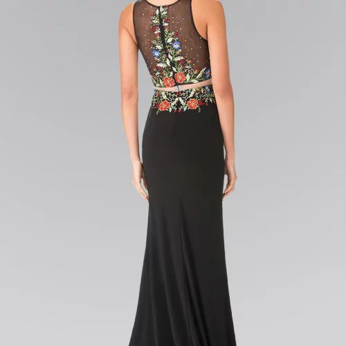 gl2241-black-2-long-prom-pageant-gala-red-carpet-jersey-beads-embroidery-sheer-back-zipper-sleeveless-high-neck-mermaid-trumpet-floral-two-piece