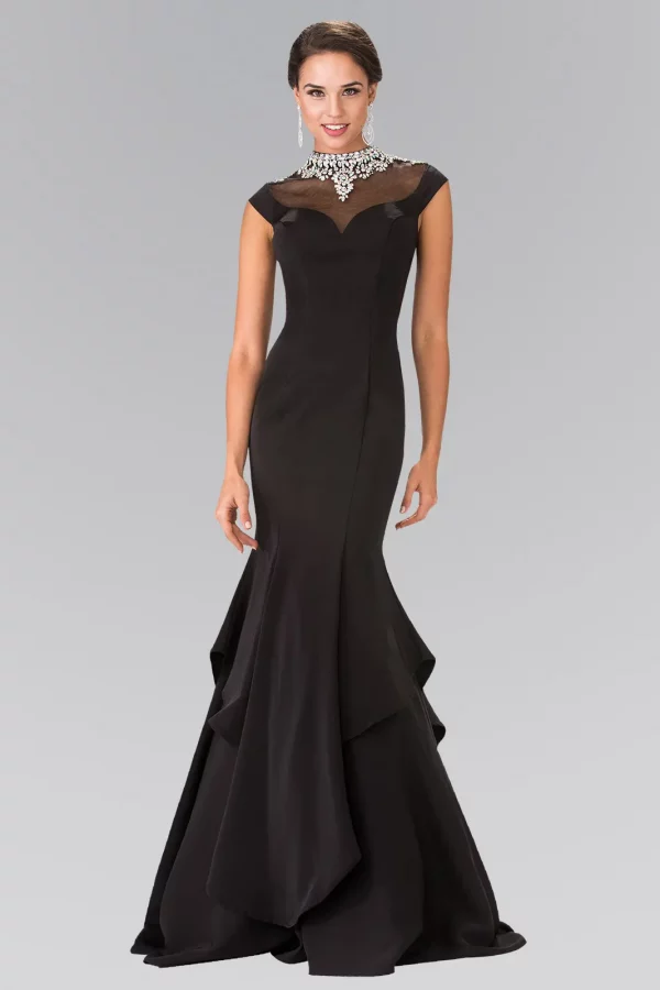 gl2242-black-1-floor-length-prom-pageant-gala-red-carpet-jersey-beads-sheer-back-zipper-cap-sleeve-high-neck-mermaid-trumpet