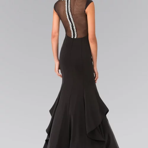 gl2242-black-2-floor-length-prom-pageant-gala-red-carpet-jersey-beads-sheer-back-zipper-cap-sleeve-high-neck-mermaid-trumpet