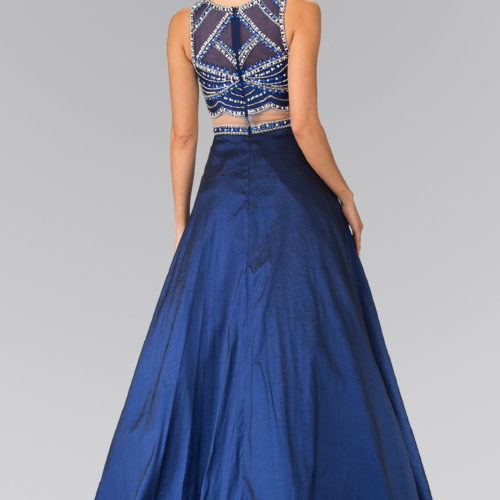 gl2250-navy-2-floor-length-prom-pageant-quinceanera-gala-red-carpet-taffeta-beads-jewel-sequin-sheer-back-zipper-sleeveless-boat-neck-a-line-two-piece