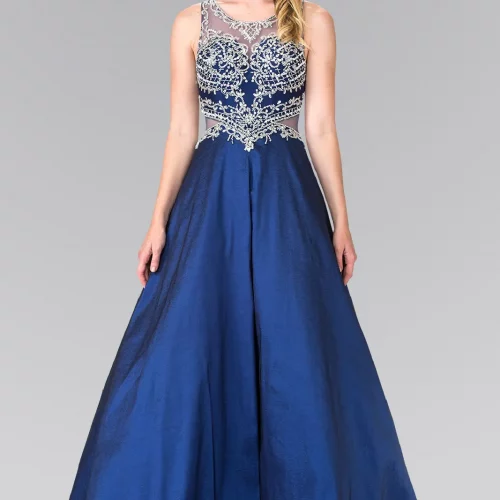 gl2253-navy-1-floor-length-prom-pageant-quinceanera-gala-taffeta-beads-jewel-sheer-back-zipper-sleeveless-illusion-sweetheart-a-line
