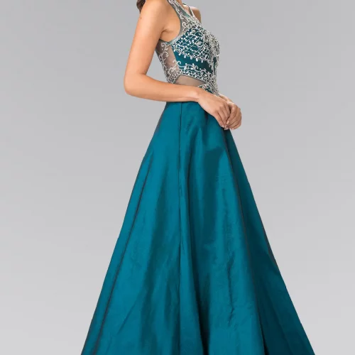 gl2253-teal-2-floor-length-prom-pageant-quinceanera-gala-taffeta-beads-jewel-sheer-back-zipper-sleeveless-illusion-sweetheart-a-line