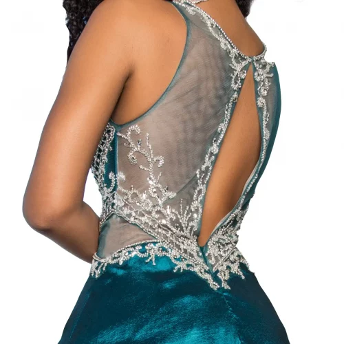 gl2253-teal-4-floor-length-prom-pageant-quinceanera-gala-taffeta-beads-jewel-sheer-back-zipper-sleeveless-illusion-sweetheart-a-line