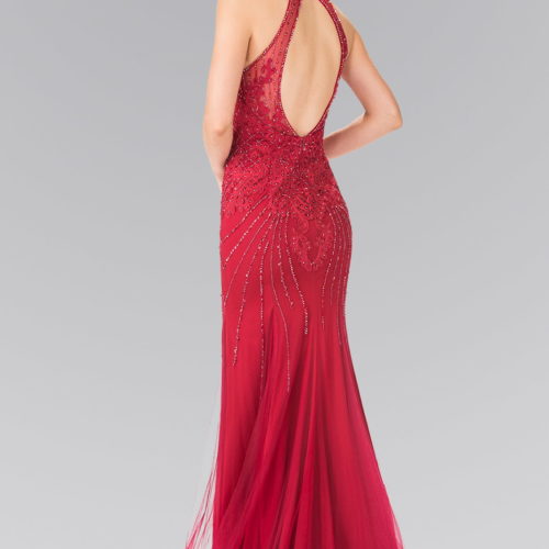gl2263-burgundy-2-tail-prom-pageant-gala-red-carpet-tulle-beads-embroidery-open-back-zipper-sleeveless-halter-mermaid-trumpet