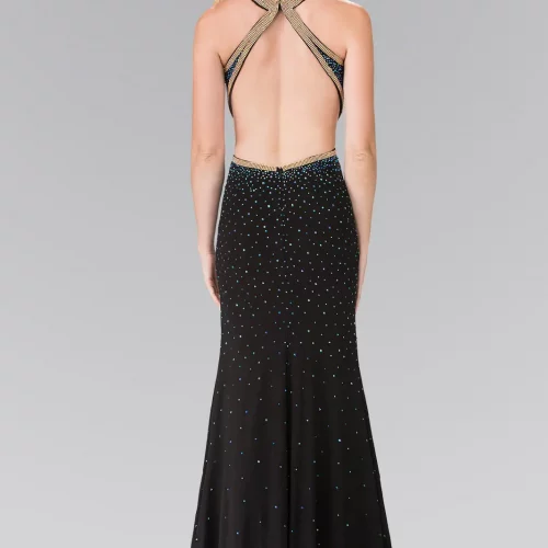 gl2265-black-2-floor-length-prom-pageant-gala-red-carpet-rome-jersey-beads-jewel-open-back-zipper-sleeveless-halter-mermaid-trumpet-slit