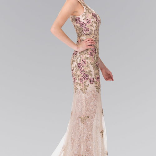gl2269-champagne-2-tail-prom-pageant-mother-of-bride-gala-red-carpet-lace-mesh-beads-embroidery-covered-back-zipper-sleeveless-boat-neck-mermaid-trumpet-floral