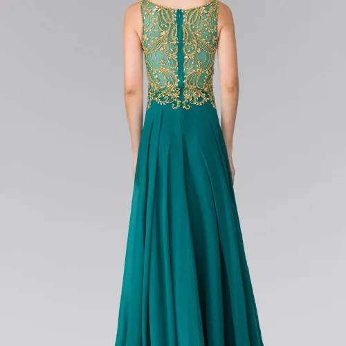 gl2274-green-2-floor-length-prom-pageant-mother-of-bride-chiffon-beads-sequin-sheer-back-zipper-sleeveless-boat-neck-a-line