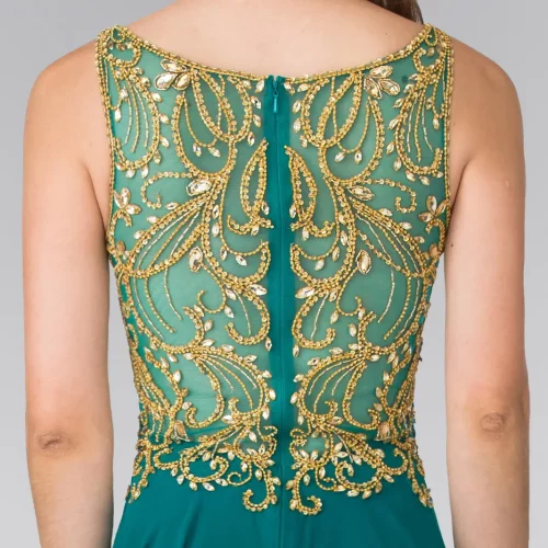 gl2274-green-4-floor-length-prom-pageant-mother-of-bride-chiffon-beads-sequin-sheer-back-zipper-sleeveless-boat-neck-a-line