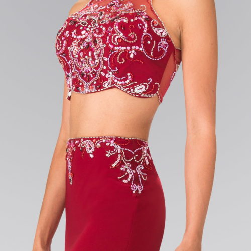 gl2277-burgundy-4-tail-prom-pageant-gala-red-carpet-rome-jersey-beads-sequin-zipper-cut-out-back-sleeveless-halter-mermaid-trumpet-two-piece