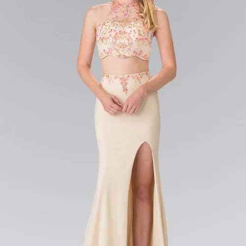 gl2277-champagne-1-tail-prom-pageant-gala-red-carpet-rome-jersey-beads-sequin-zipper-cut-out-back-sleeveless-halter-mermaid-trumpet-two-piece