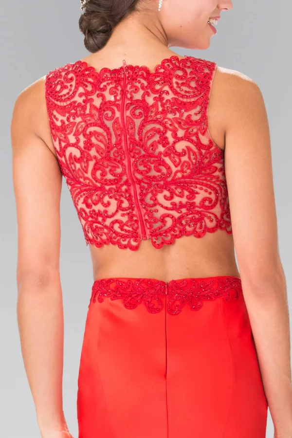 トップス the red thread S split lace tops THEREDTHREAD / ザレッドスレッド】S split lace tops
