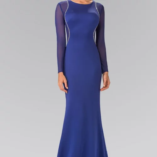 gl2284-royal-blue-1-long-prom-pageant-mother-of-bride-gala-red-carpet-rome-jersey-jewel-sheer-back-zipper-long-sleeve-crew-neck-mermaid-trumpet