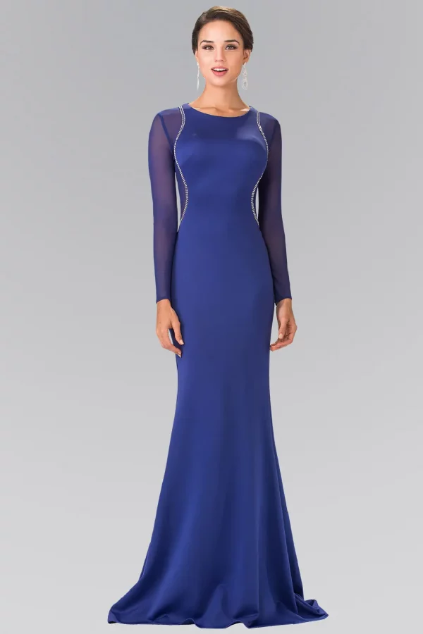 gl2284-royal-blue-1-long-prom-pageant-mother-of-bride-gala-red-carpet-rome-jersey-jewel-sheer-back-zipper-long-sleeve-crew-neck-mermaid-trumpet