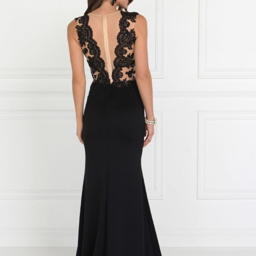gl2286-black-2-long-prom-pageant-mother-of-bride-gala-red-carpet-lace-rome-jersey-beads-sheer-back-zipper-sleeveless-high-neck-mermaid-trumpet