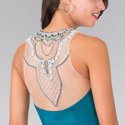 gl2290-teal-3-floor-length-prom-pageant-gala-red-carpet-taffeta-beads-jewel-sheer-back-sleeveless-high-neck-mermaid-trumpet-two-piece