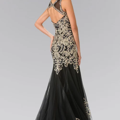 gl2307-black-3-tail-prom-pageant-mother-of-bride-gala-red-carpet-tulle-beads-embroidery-cut-out-back-sleeveless-boat-neck-mermaid-trumpet