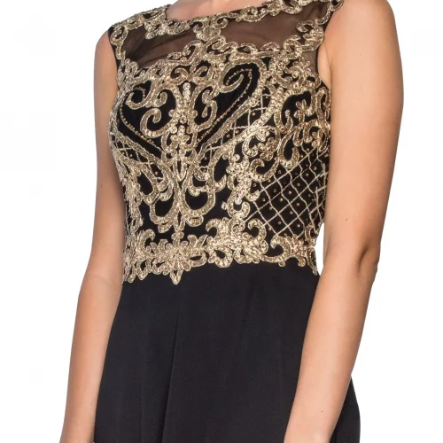 gl2316-black-3-floor-length-prom-pageant-mother-of-bride-red-carpet-chiffon-beads-embroidery-sheer-back-zipper-sleeveless-crew-neck-a-line