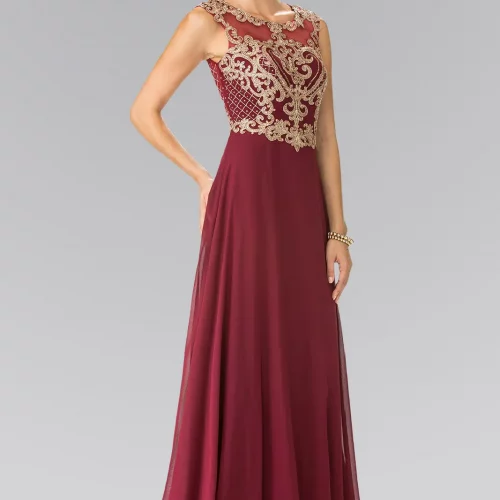 gl2316-burgundy-1-floor-length-prom-pageant-mother-of-bride-red-carpet-chiffon-beads-embroidery-sheer-back-zipper-sleeveless-crew-neck-a-line