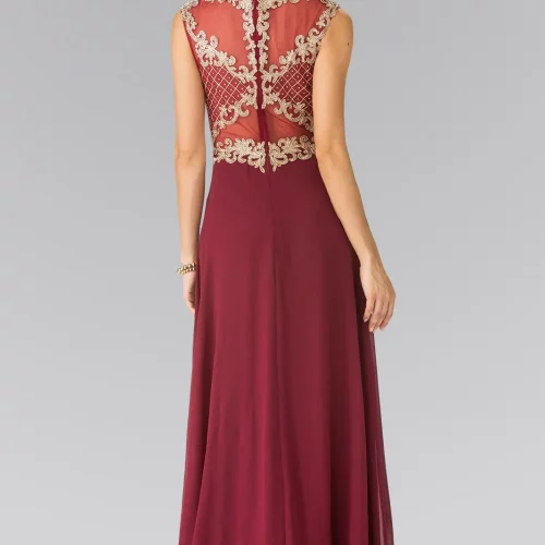 gl2316-burgundy-2-floor-length-prom-pageant-mother-of-bride-red-carpet-chiffon-beads-embroidery-sheer-back-zipper-sleeveless-crew-neck-a-line