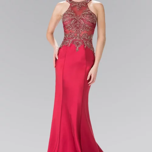 gl2325-burgundy-1-long-prom-pageant-mother-of-bride-gala-red-carpet-rome-jersey-beads-embroidery-sheer-back-sleeveless-high-neck-mermaid-trumpet