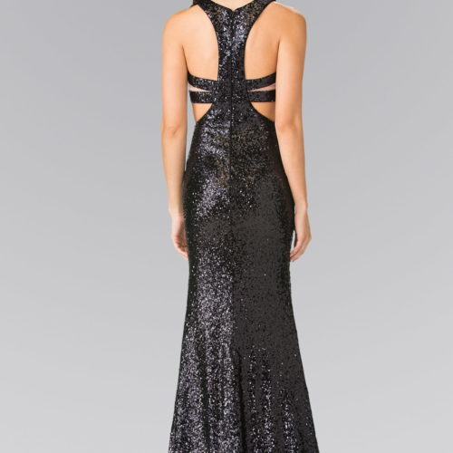 gl2333-black-2-long-prom-pageant-gala-red-carpet-sequin-sequin-zipper-cut-out-back-sleeveless-crew-neck-mermaid-trumpet-two-piece