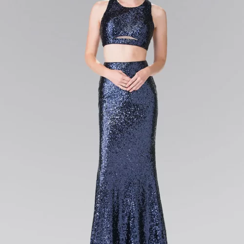 gl2333-navy-1-long-prom-pageant-gala-red-carpet-sequin-sequin-zipper-cut-out-back-sleeveless-crew-neck-mermaid-trumpet-two-piece