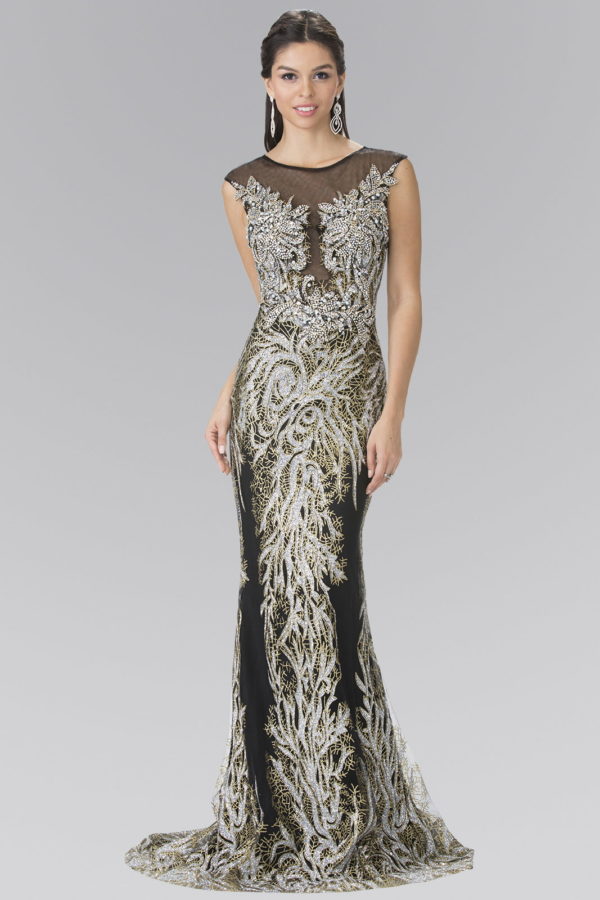 gl2336-black-3-long-prom-pageant-mother-of-bride-gala-red-carpet-jersey-mesh-beads-jewel-sequin-sheer-back-zipper-sleeveless-boat-neck-mermaid-trumpet