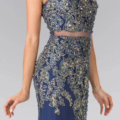 gl2338-navy-3-long-prom-pageant-gala-red-carpet-jersey-mesh-beads-embroidery-covered-back-zipper-sleeveless-boat-neck-mermaid-trumpet-two-piece