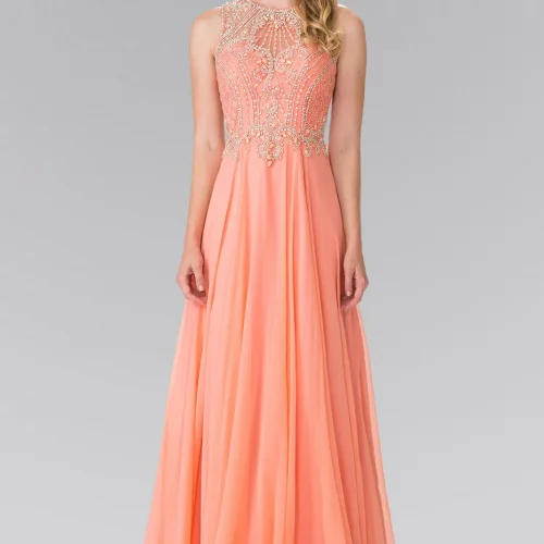 gl2343-coral-1-long-prom-pageant-mother-of-bride-gala-red-carpet-chiffon-beads-jewel-sheer-back-zipper-cut-out-back-sleeveless-illusion-sweetheart-a-line