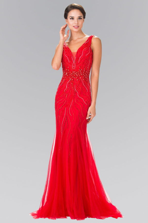 gl2344-red-1-floor-length-prom-pageant-mother-of-bride-gala-red-carpet-jersey-tulle-beads-sequin-zipper-v-back-sleeveless-illusion-v-neck-mermaid-trumpet