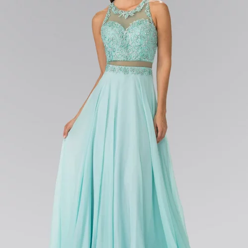gl2347-mint-1-long-prom-pageant-gala-chiffon-beads-embroidery-jewel-open-back-zipper-sleeveless-crew-neck-mock-two-piece-two-piece