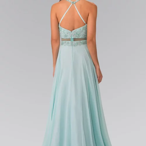 gl2347-mint-2-long-prom-pageant-gala-chiffon-beads-embroidery-jewel-open-back-zipper-sleeveless-crew-neck-mock-two-piece-two-piece