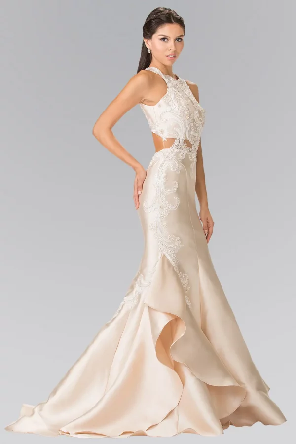 gl2356-champagne-1-long-prom-pageant-gala-red-carpet-satin-embroidery-jewel-cut-out-back-sleeveless-high-neck-mermaid-trumpet-ruffle